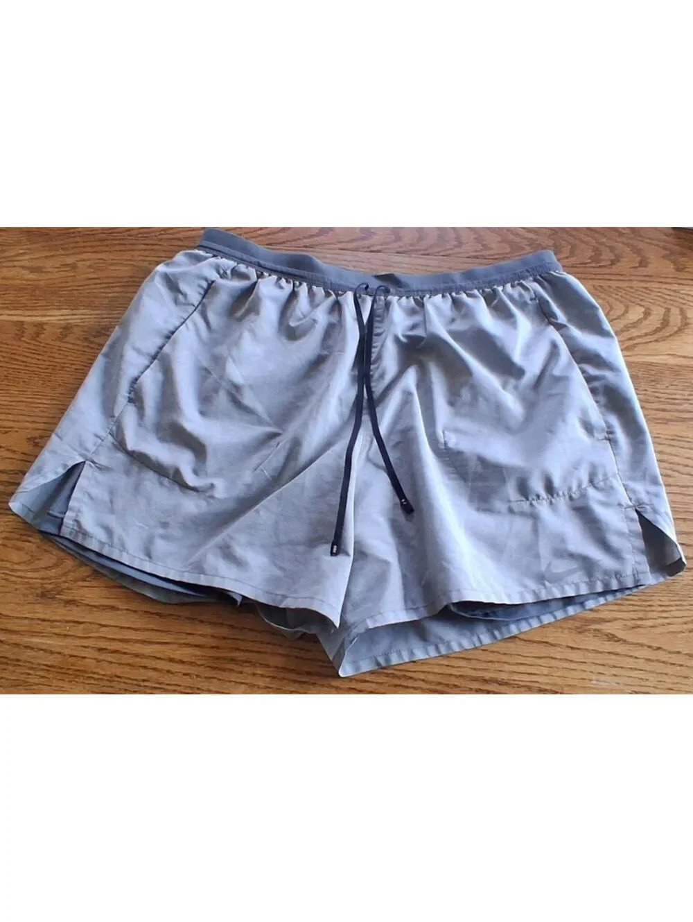 Nike Dri Fit Shorts Performance Gray Size XL